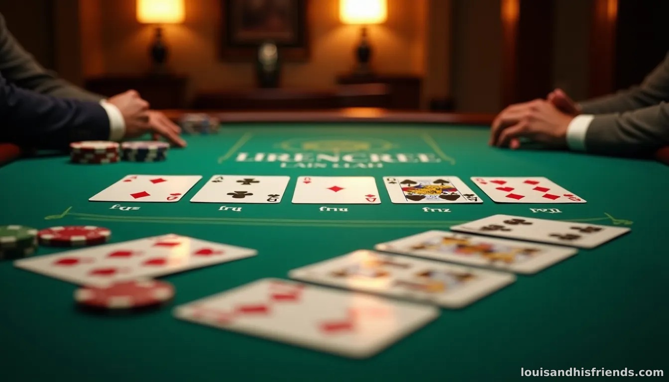 Jugador de póker contando outs con un proyecto de color en el flop en un juego de navegador sin descarga